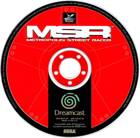 MSR: Metropolis Street Racer - Disc Image