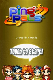 Ping Pals - Screenshot - Game Title Image