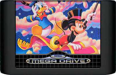 World of Illusion Starring Mickey Mouse and Donald Duck - Cart - Front Image