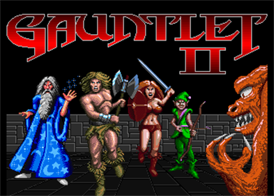 Gauntlet II - Screenshot - Game Title Image