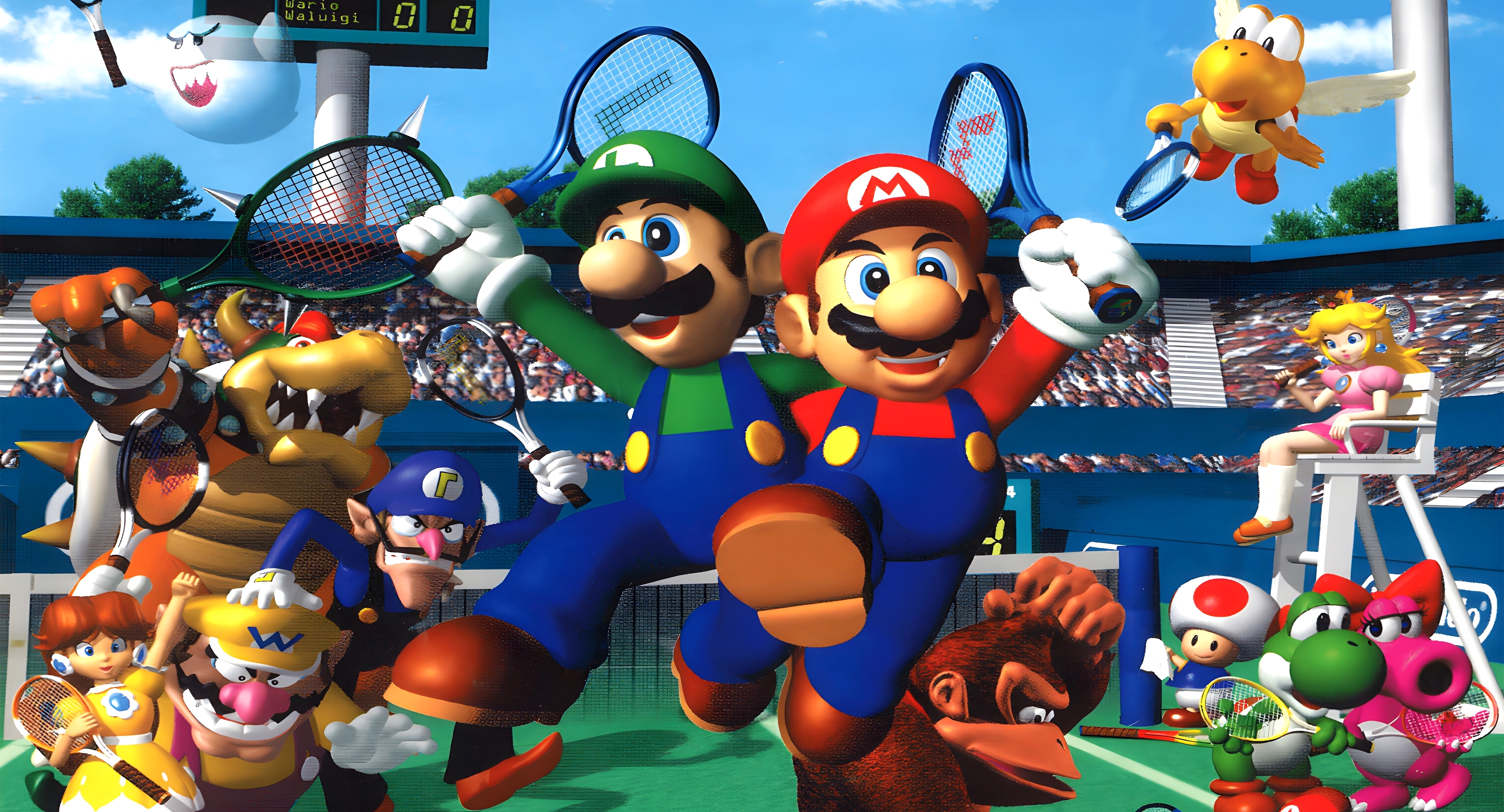 Mario Tennis Images - LaunchBox Games Database