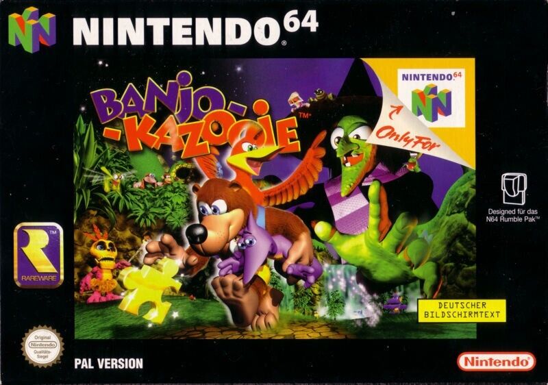 Banjo-Kazooie (USA) Nintendo 64 (N64) ROM Download - RomUlation