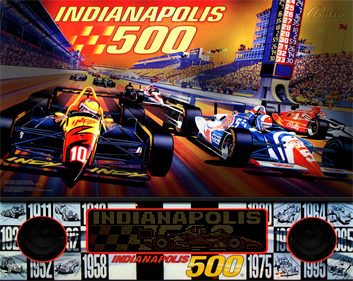Indianapolis 500 - Arcade - Marquee Image