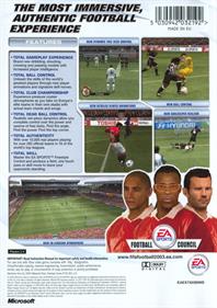 FIFA Soccer 2003 - Box - Back Image