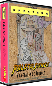 Paleto Jones y la Flauta de Bartolo - Box - 3D Image