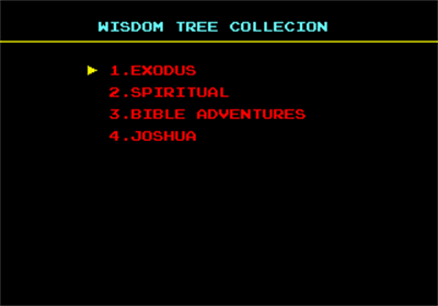Wisdom Tree Collection - Screenshot - Game Select Image