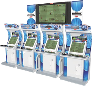 World Soccer Winning Eleven Arcade Championship 2008 - Arcade - Cabinet Image