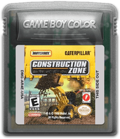 Matchbox Caterpillar Construction Zone - Fanart - Disc Image