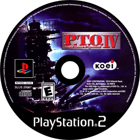 P.T.O. IV: Pacific Theater of Operations - Disc Image