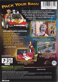 The Sims: Bustin' Out - Box - Back Image
