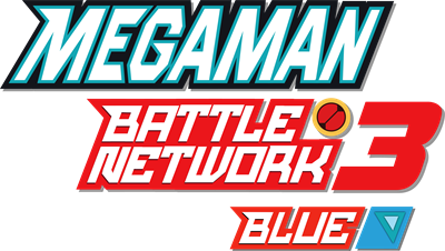 Mega Man Battle Network 3: Blue Version - Clear Logo Image