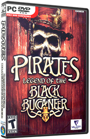 Pirates: The Legend of the Black Buccaneer - Box - 3D Image