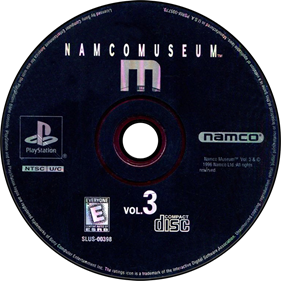 Namco Museum Vol. 3 - Disc Image