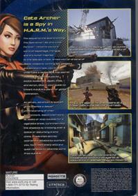 No One Lives Forever 2: A Spy in H.A.R.M.'s Way - Box - Back Image