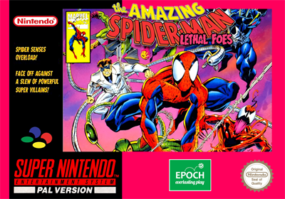 The Amazing Spider-Man: Lethal Foes - Fanart - Box - Front