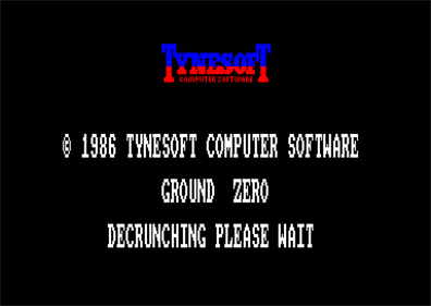 Ground Zero - Screenshot - Game Title Image