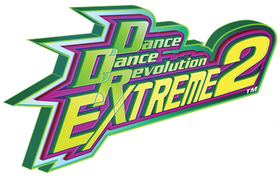 Dance Dance Revolution Extreme 2 - Clear Logo Image