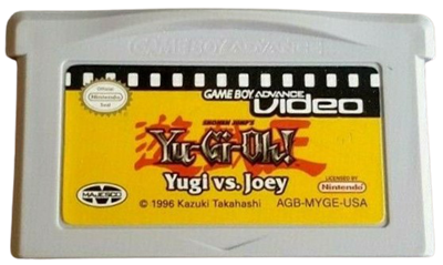 Game Boy Advance Video: Yu-Gi-Oh!: Yugi vs. Joey - Cart - Front Image