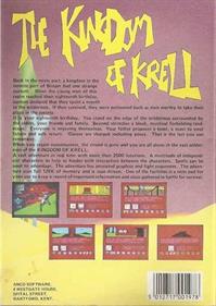 The Kingdom of Krell - Box - Back Image