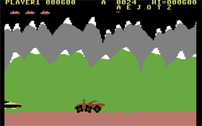 Moon Patrol (Atarisoft) - Screenshot - Gameplay Image