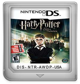 Harry Potter and the Order of the Phoenix - Fanart - Cart - Front Image