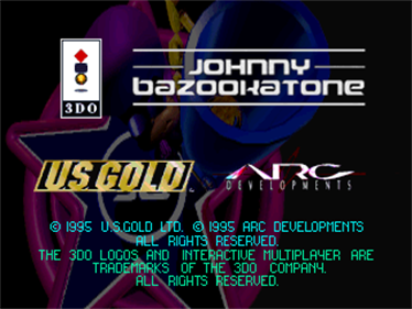Johnny Bazookatone - Screenshot - Game Title Image