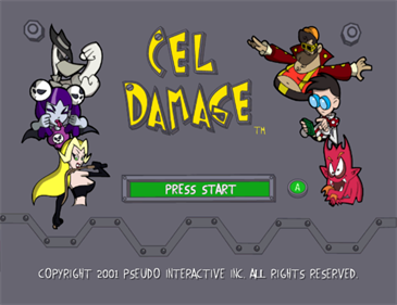 Cel Damage - Screenshot - Game Title Image