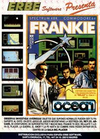 Frankie Goes to Hollywood - Advertisement Flyer - Front Image