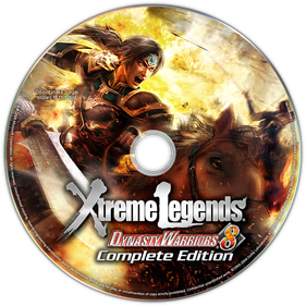 Dynasty Warriors 8: Xtreme Legends - Fanart - Disc Image