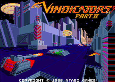 Vindicators Part II - Screenshot - Game Title Image
