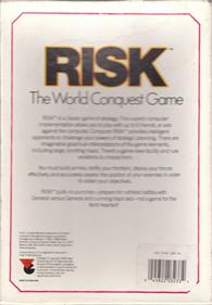 The Computer Edition of RISK: The World Conquest Game - Box - Back Image