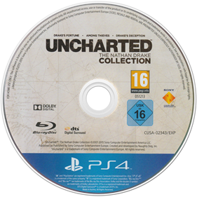 Uncharted: The Nathan Drake Collection - Disc Image