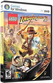 LEGO Indiana Jones 2: The Adventure Continues - Box - 3D Image