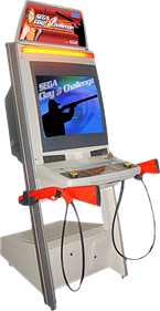 Sega Clay Challenge - Arcade - Cabinet Image