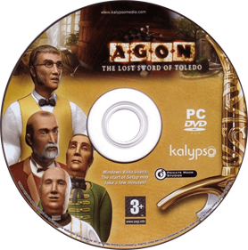 AGON - The Lost Sword of Toledo - Disc Image