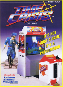Time Crisis - Advertisement Flyer - Front Image