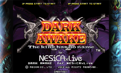 Dark Awake: The King Has No Name - Screenshot - Game Title Image
