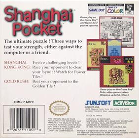 Shanghai Pocket - Box - Back Image