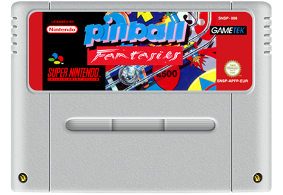 Pinball Fantasies - Fanart - Cart - Front Image