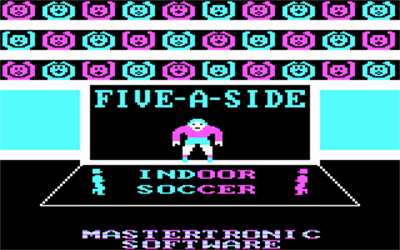 Five-a-Side Soccer - Screenshot - Game Title Image