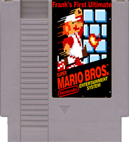 Frank's First Ultimate Super Mario Bros. 1 - Cart - Front Image