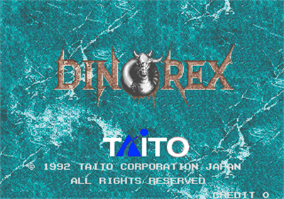 Dino Rex - Screenshot - Game Title Image