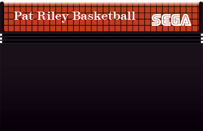 Pat Riley Basketball - Fanart - Cart - Front Image