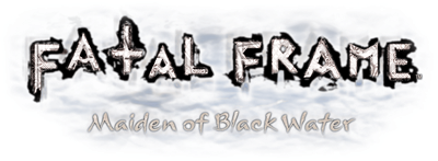 FATAL FRAME: Maiden of Black Water - Clear Logo Image