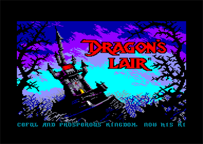 Dragon's Lair  - Screenshot - Game Title Image