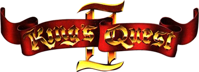 King's Quest II: Romancing the Throne - Clear Logo Image