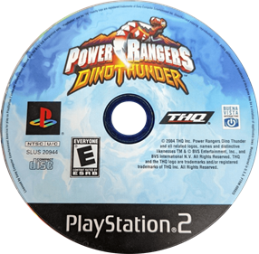 Power Rangers: Dino Thunder - Disc Image