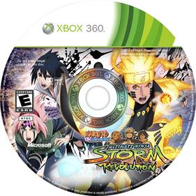 Naruto Shippuden: Ultimate Ninja Storm Revolution - Disc Image