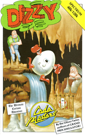 Dizzy: The Ultimate Cartoon Adventure - Box - Front Image