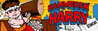 Hammerin' Harry - Arcade - Marquee Image